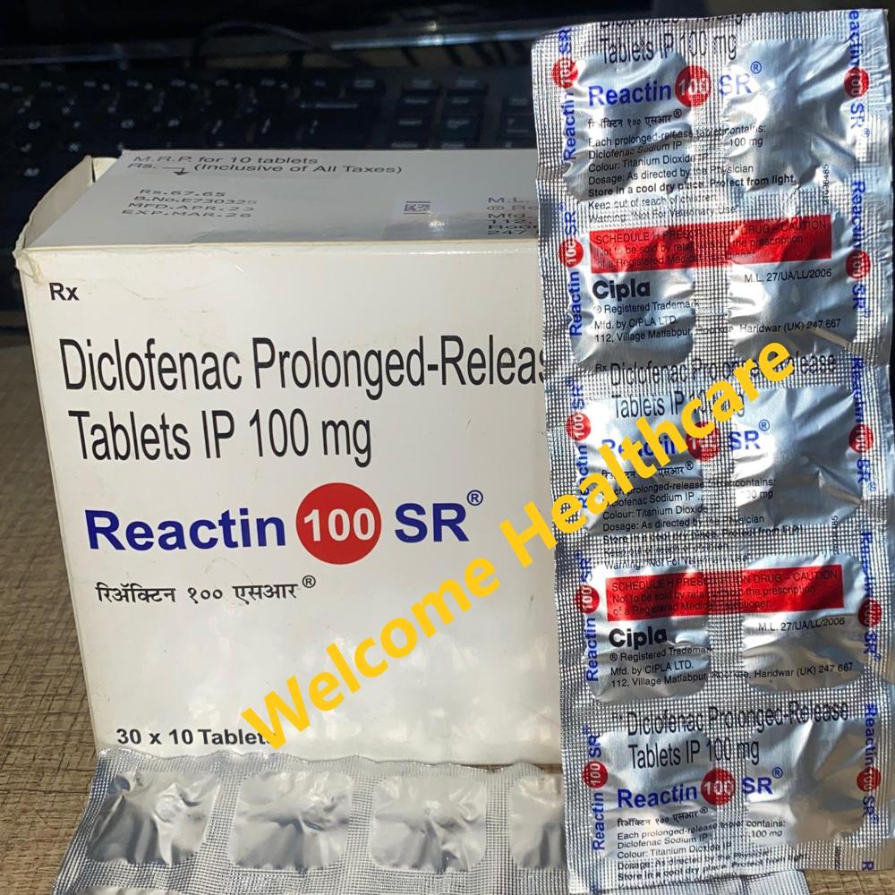 REACTIN SR 100mg TABLET