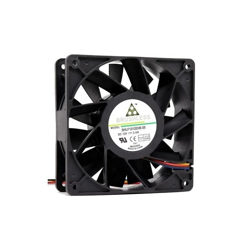 SHLF1212EHE-05 120*38 Cooling Fan DC 12V 3A 4500 RPM Similar FFB1212EHE of Power Cooling Fan