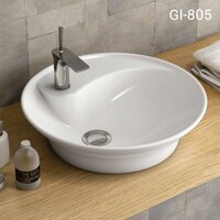 Vanity Top Basin - Color: White