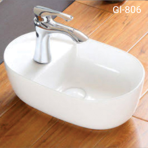 Ceramic bowl basin