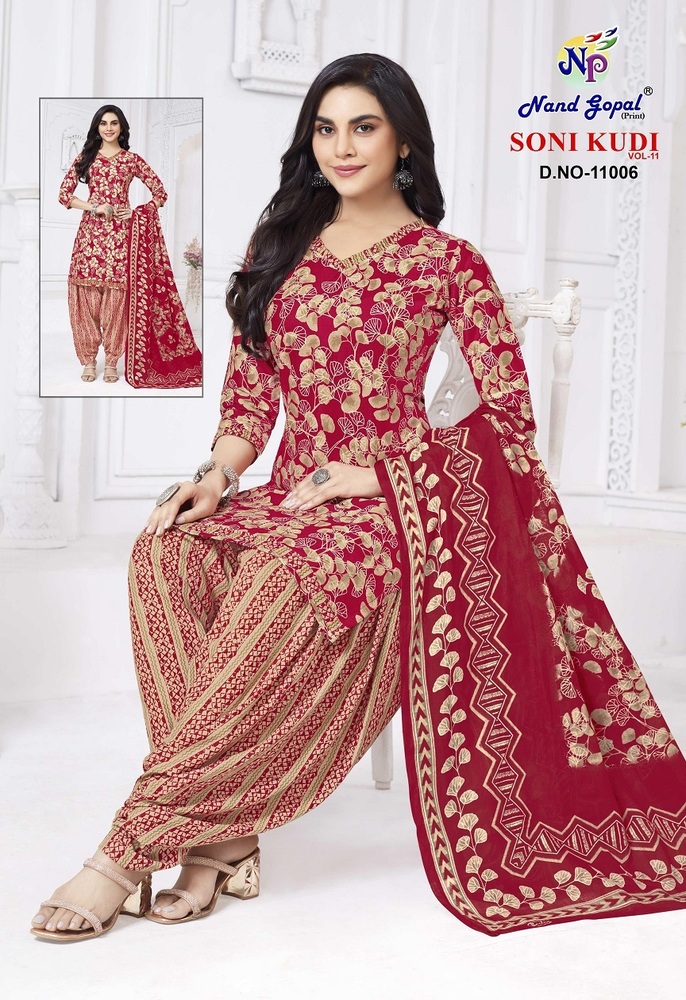 Ng Soni Kudi Vol-11  Dress Material