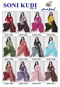Ng Soni Kudi Vol-11  Dress Material