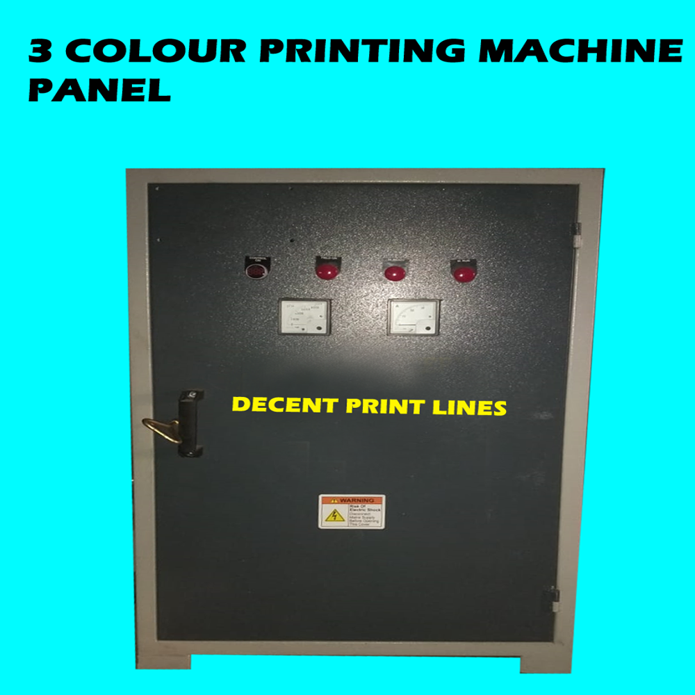 Three Color Non Woven Bag printing Machine