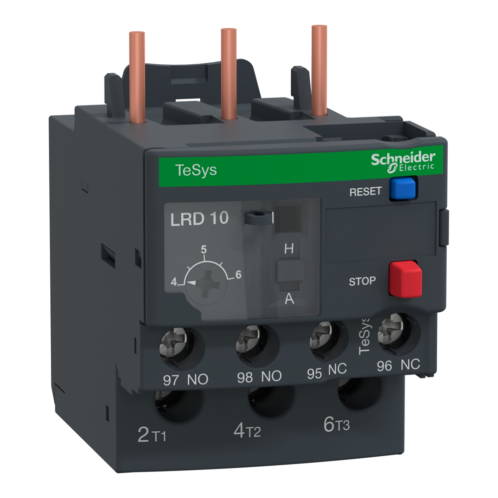 Lrd10 Tesys Deca, Thermal Overload Relay, 4 To 6 A, Class 10a - Feature: Good Quality