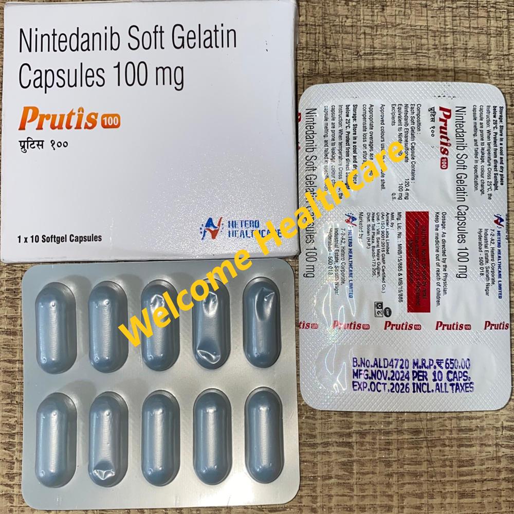 PRUTIS 100mg CAPSULES