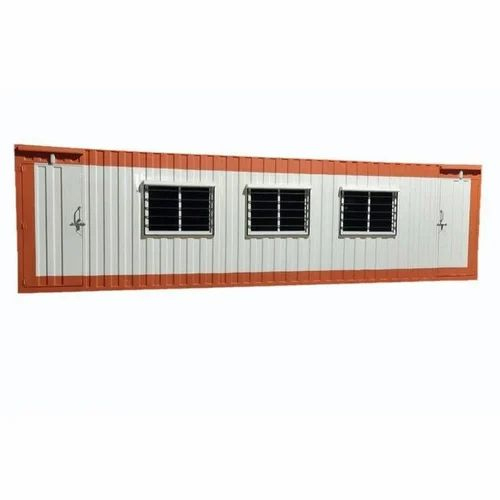 Mild Steel Color Coated Portable Cabin