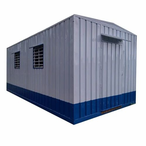 Mild Steel Rectangular Office Cabin