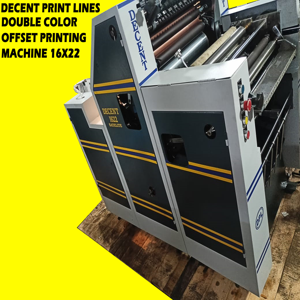 Double color Fabric Bag Printing Machine