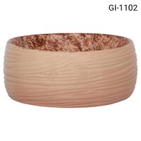 Bathroom vessel basin