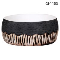 Bathroom vessel basin