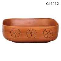 Ceramic vessel sink