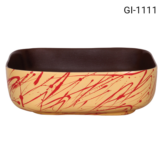 Ceramic vessel sink