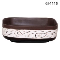 Countertop bathroom sink