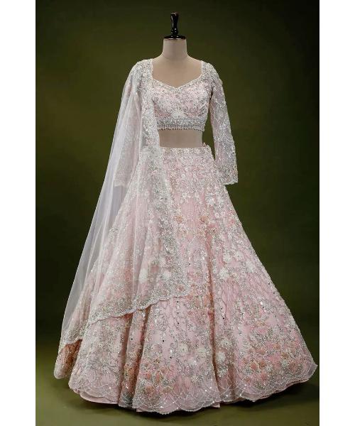 Off white bridal choli