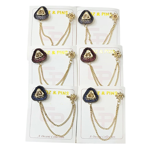 Fancy Chain Brooch - Color: Different Available