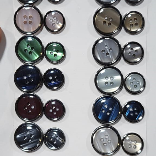 Colorful Coat Big Buttons