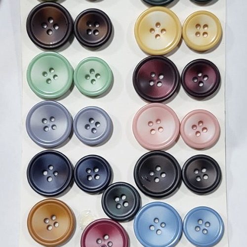 Colorful Coat Big Buttons - Color: Multicolor