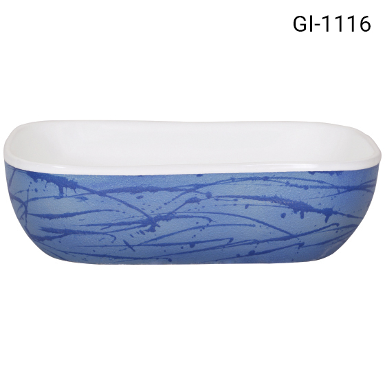 Freestanding basin