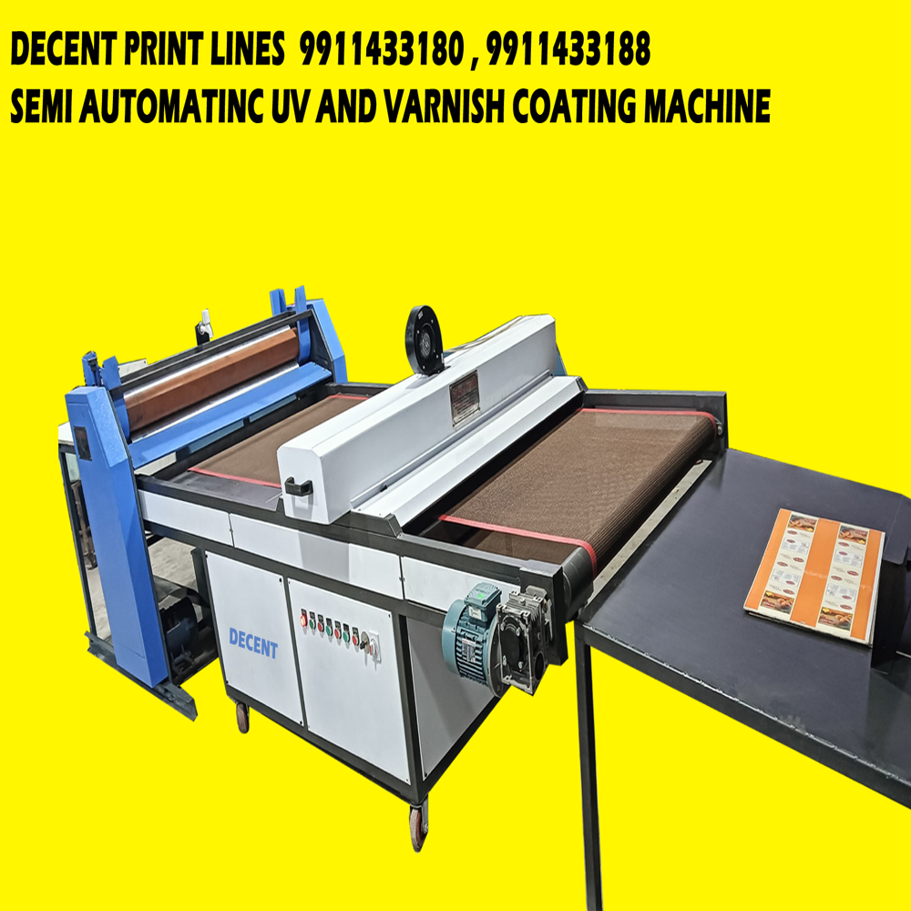 Uv Coating And Uv Curing Machine - Automatic Grade: Automatic