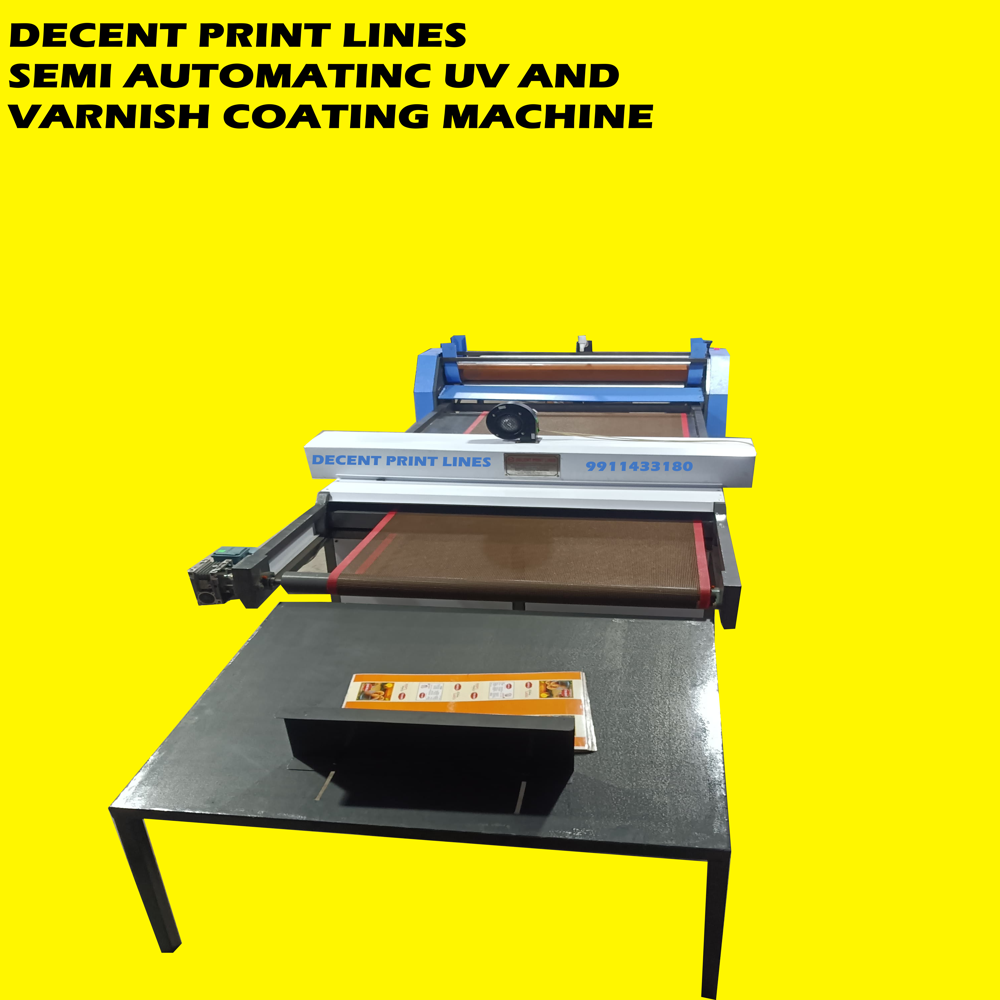 Manual Uv Coating Machine - Automatic Grade: Semi-automatic