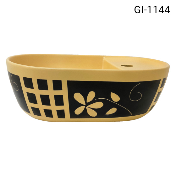 Surface-mounted Basin - Color: White