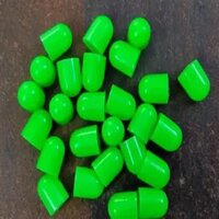 3inch Chuna Tube Cap - Color: Green - Hardness: Rigid