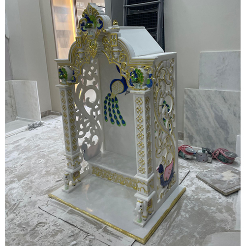 Pure White Marble Temple