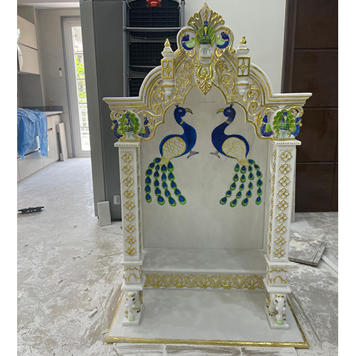 Outdoor White Marble Temple