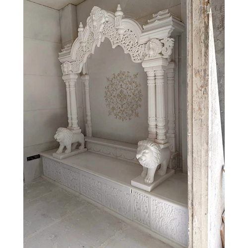 White Marble Home Mandir