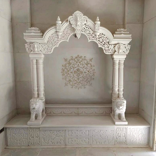 White Marble Temple for Home