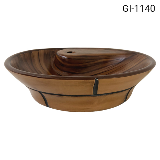 Basin For Countertop - Color: White