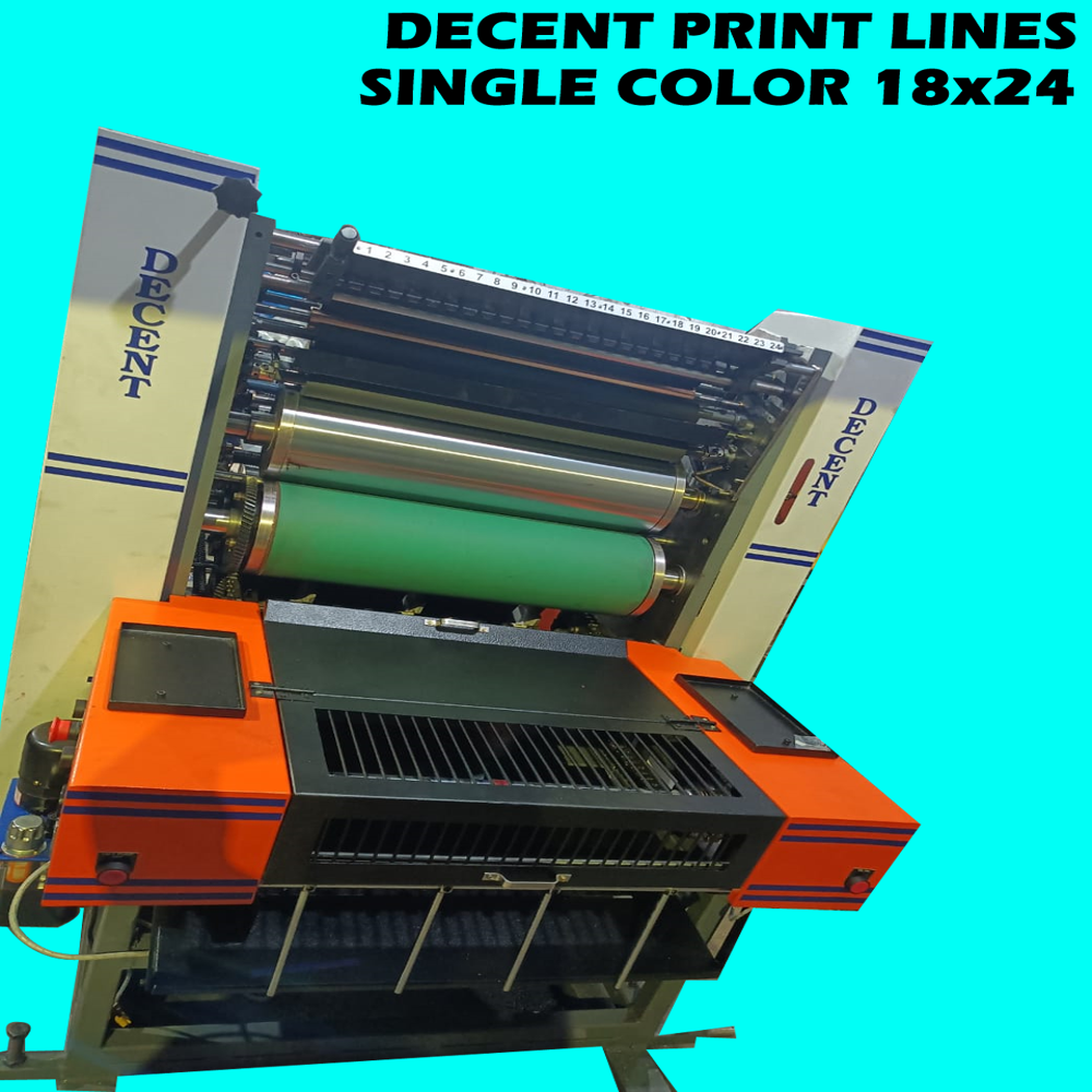 Single Color Non woven Bag Printing Machine
