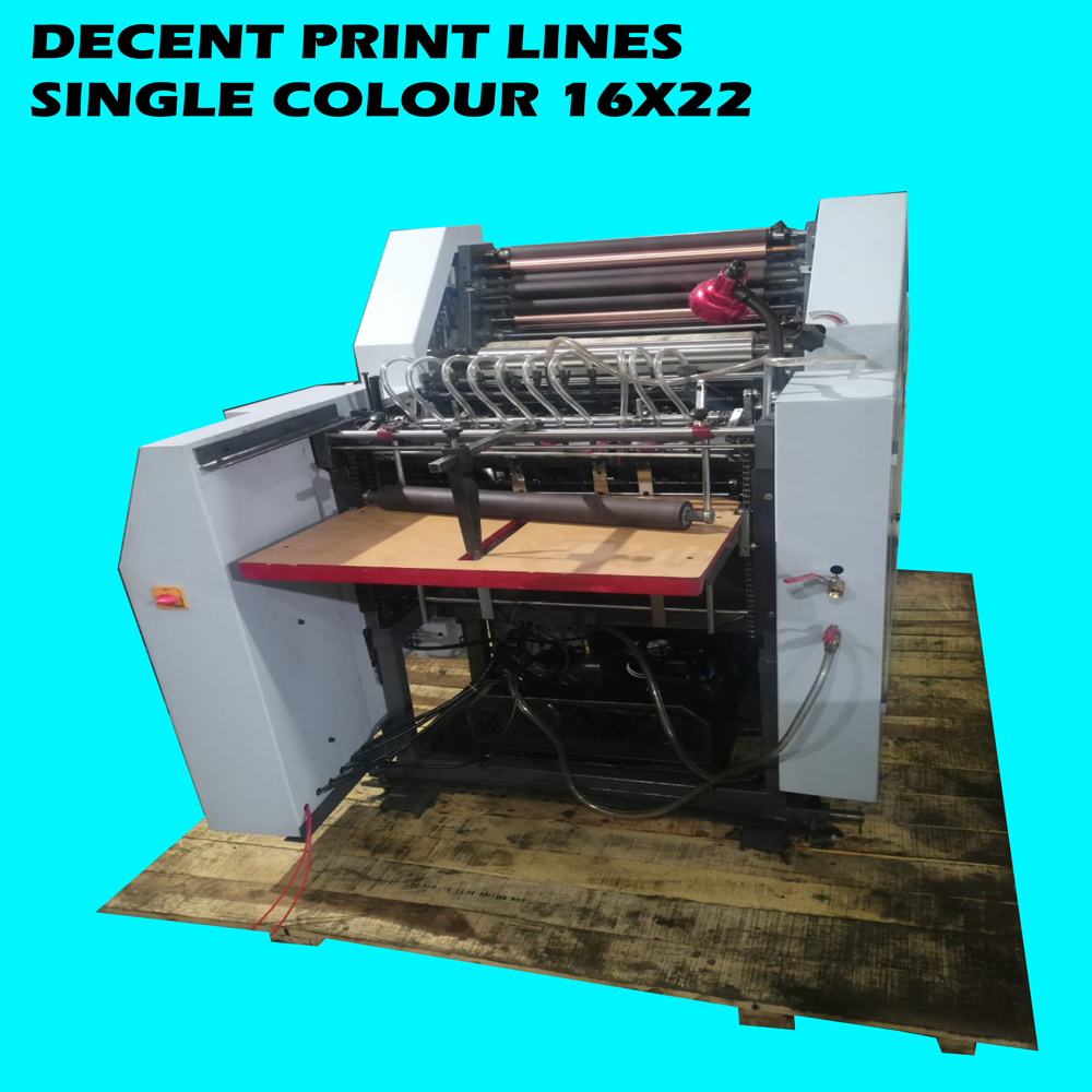 Single Color Non woven Bag Printing Machine