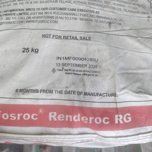 Fosroc Renderoc Rg - Color: White