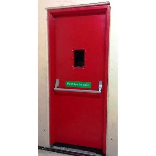 Mild Steel Fire Glazed Door