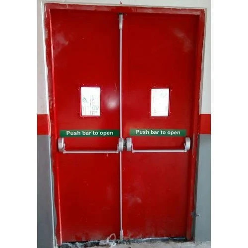 75mm Gi Fireproof Door - Color: Red