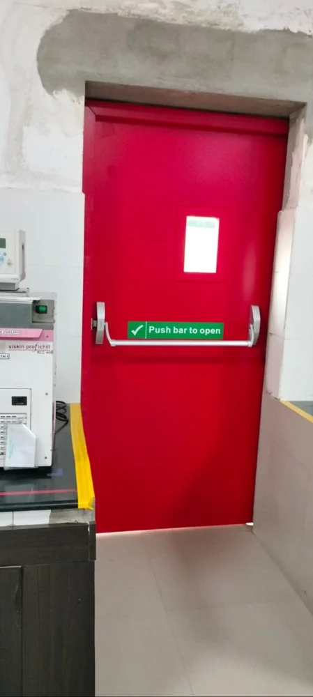 46mm Fire Rated Mild Steel Door
