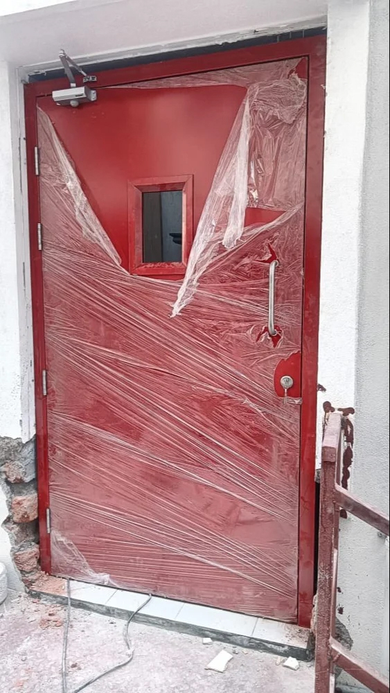 46mm Fire Rated Mild Steel Door