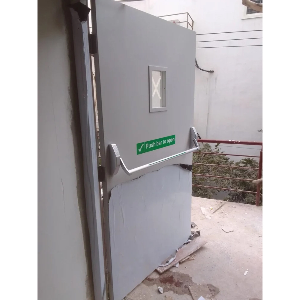 44mm Galvanised Steel Fireproof Door