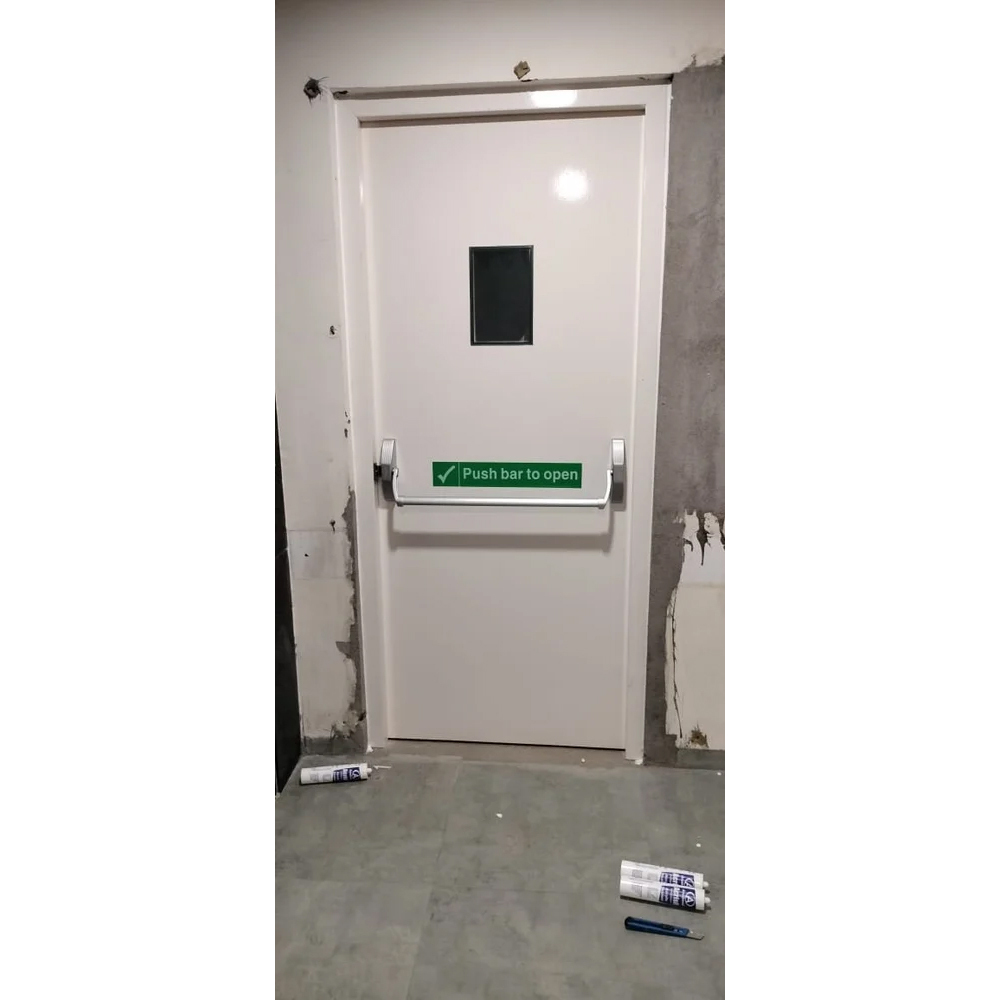 44mm Galvanised Steel Fireproof Door