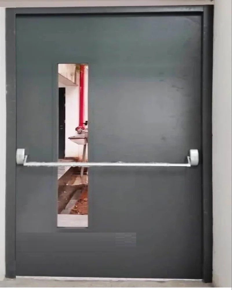 46mm GI Fire Rated Door With Panic Bar