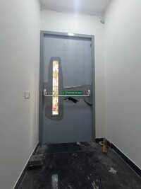 46mm GI Fire Rated Door With Panic Bar