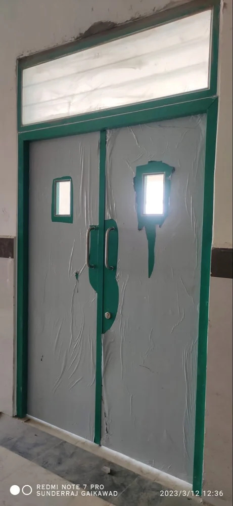 44mm Galvanised Iron Double Door