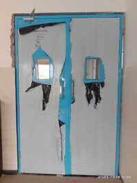44mm Galvanised Iron Double Door