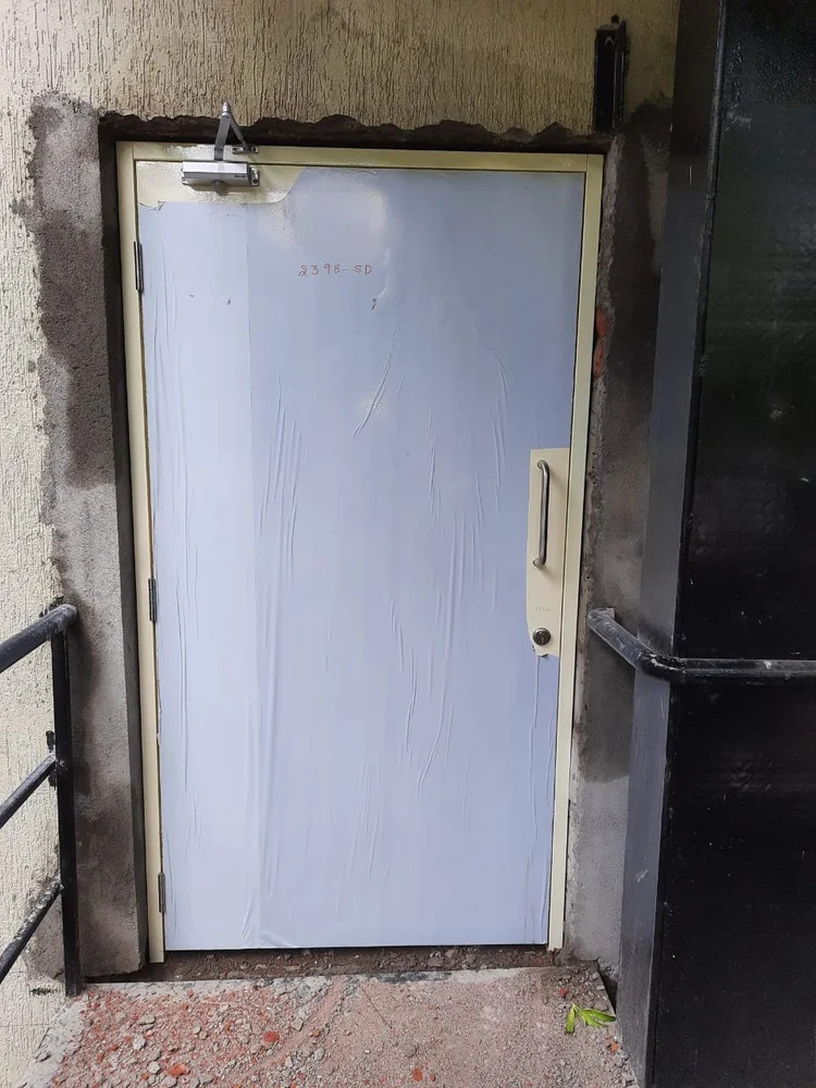 38mm Galvanised Iron Double Door