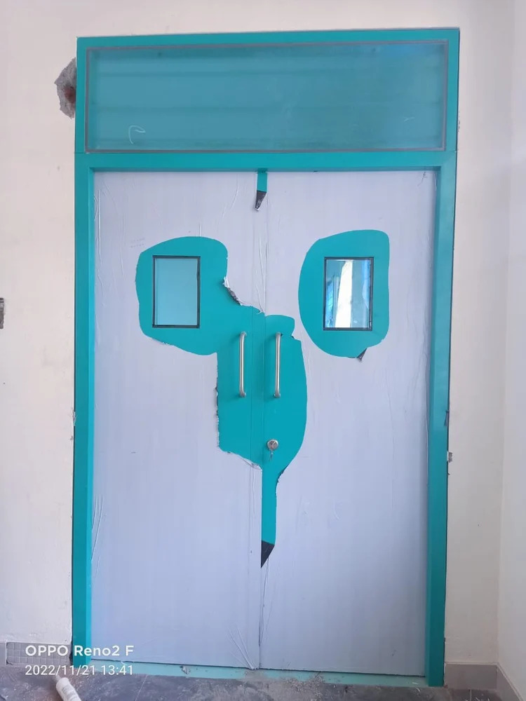 40mm Galvanised Iron Double Door