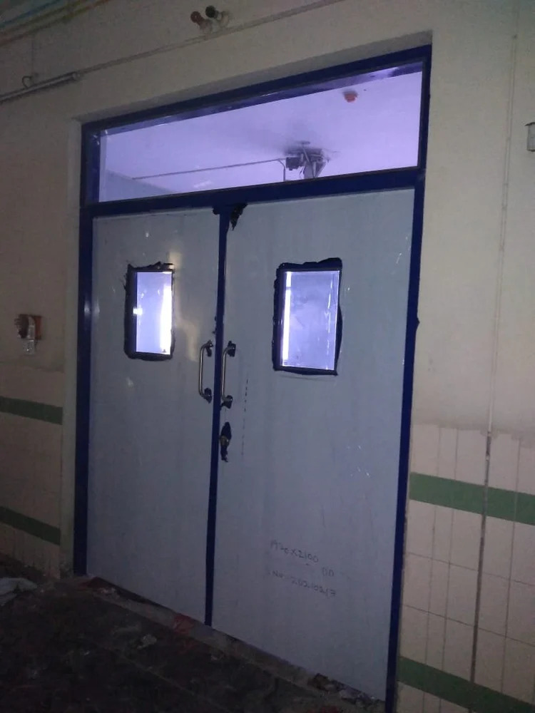 40mm Galvanised Iron Double Door