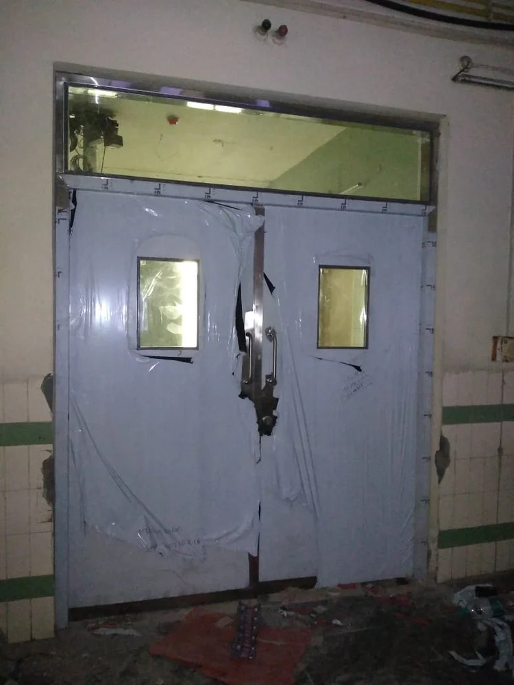 40mm Galvanised Iron Double Door