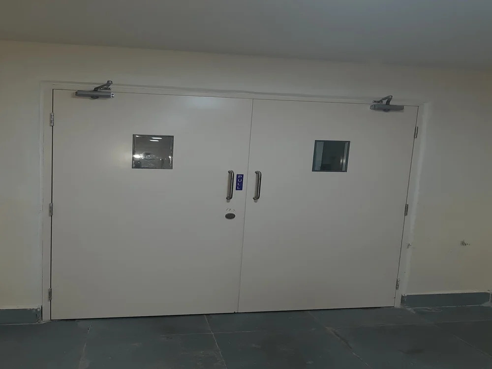44mm Galvanised Steel Double Door
