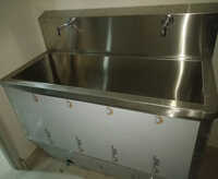 Foot Operated Surgical Scrub Sink Station